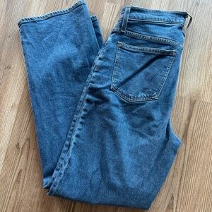 Madewell Medium Wash, Perfect Vintage Wide Leg Denim - Size 27/4